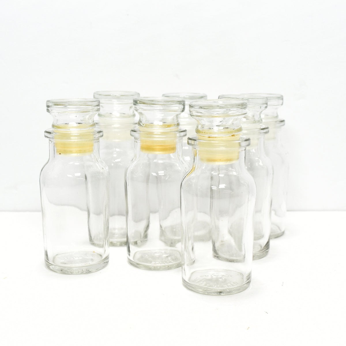 Vintage Clear Glass Bottles - Metro Cuisine - Columbus, OH