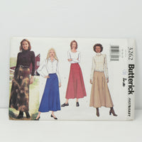 Butterick 3262 Maxi Skirt Sewing Pattern (c. 2001) Misses' and Misses' Petite Sizes 14-18