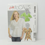 Easy McCall's M5384 Front of the paper envelope.