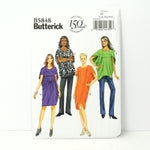 Front of Butterick B5848 paper envelope.