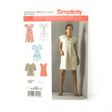 Front of the paper envelope for Simplicity 2702.