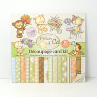 Discontinued Milton & Co Decoupage Card Kit From The UK