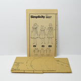Vintage Simplicity 6657 Cinderella Girl's Size 8 Dresses in Three Styles (c. 1984)