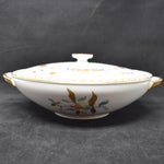 Vintage Heinrich and Company, H & C Fine China Covered Casserole Dish (c. 1940's?) Mandarin Pattern