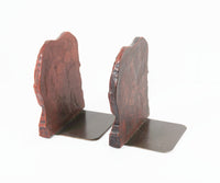 Another side view of the Syroco horse bookends.