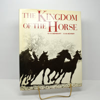 Vintage The Kingdom Of The Horse Hardcover Book by Hans Heinrich Isenbart and Emil Martin Bührer, Exquisite Vintage Coffee Table Book