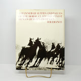 Vintage The Kingdom Of The Horse Hardcover Book by Hans Heinrich Isenbart and Emil Martin Bührer, Exquisite Vintage Coffee Table Book