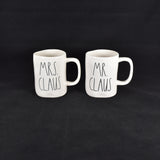 Rae Dunn Mrs Claus Ceramic Mugs from the Artisan Collection by Magenta