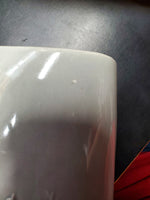 Vintage Gray Red Wing Pottery Vase with Cattails c. 1950's