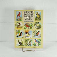 Vintage State Birds Stickers and Seals, 50 Full Color Pressure Sensitive Designs by Annika Bernhard (c. 1994)