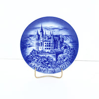 Vintage Limited Edition Bareuther Father's Day Plate (c. 1976) Hohenzollern Castle