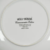 Vintage Holly Hobbie Commemorative Edition Decorative Christmas Plate (c. 1973)