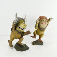 Vintage Where The Wild Things Are Figures TZippy and Aaron, No Boxes, (c. 2000)