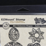 New EZMount Stamp Mini Cloisonne Shapes Rubber Stamps For Use With Acrylic Blocks