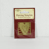 Vintage American Traditional Designs Piercing Template Hearts Template (c. 2002)