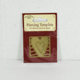 Vintage American Traditional Designs Piercing Template Hearts Template (c. 2002)