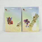 Two Franciens Faeries Marianne Design Metal Embroidery Templates (c. 2006) Made In The Netherlands