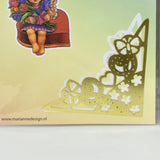 Two Franciens Faeries Marianne Design Metal Embroidery Templates (c. 2006) Made In The Netherlands