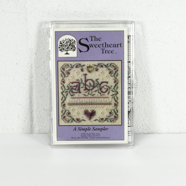 The Sweetheart Tree A Simple Sampler Cross Stitch Kit (c. 2003)
