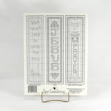 Three Vintage Cross Stitch Booklets For Making Bookmarks, Bookmarks & Jars, More Bookmarks and Bible Bookmarks (c. 1982-1994)