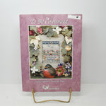 Vintage Just Nan To Be Continued...Lady Scarlet's Journal, Part 1 (c. 2000) Cross Stitch Pattern, Beads & 28 Count Linen