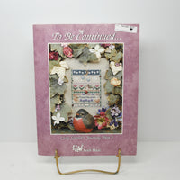 Vintage Just Nan To Be Continued...Lady Scarlet's Journal, Part 1 (c. 2000) Cross Stitch Pattern, Beads & 28 Count Linen