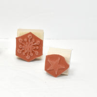 Gently Used Vintage Stampin' Up! Four Accent Rubber Stamps (c. 1990's)