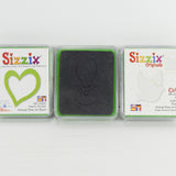 Lot of Sizzix Accessories, Dies, Die Adapters, Embossing Folder, Gently Used and New (c. 2010)