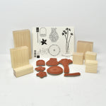 New Vintage Stampin' Up! Best Kind of Friend Rubber Stamp Set (c. pre-2003)