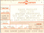 Vintage David Bowie Concert Ticket Stub Pontiac Silverdome (c. 1987)