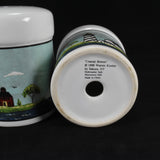 Vintage Warren Kimble 'Coastal Breeze' Salt & Pepper Shakers by Sakura (c. 1998)