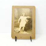 Antique Cabinet Card of a young girl named Sophie (c. 1880's)