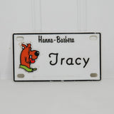 Vintage Hanna-Barbera Scooby Doo, Muttley Bike Name Plates Tags (c.1972) Tammy, Ted, Teresa, Terri, Terry, Tim, Tina, Todd, Tom, Tony, Tracy