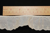 Hirschberg Schutz White Poly Cotton Lace (c. 1997) Style R6590 Crafts, Sewing, Dress Trim, Pillows, Quilting, Country Charm