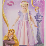 Simplicity 2065 Disney Tangled Rapunzel Costume (c. 2012) Child Size 3-8, Halloween, Dress Up, Princess, Fun Play Time, Creative Play