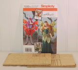 Simplicity 1550 Fairy Costume Wings And Hat, A Amy Brown Design (c. 2013) Misses' Sizes 6-14