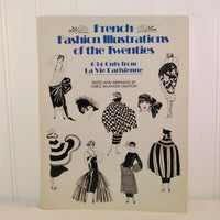 French Fashion Illustrations Of The Twenties, 634 Cuts From La Vie Parisienne (c. 1987) Vintage Fashion Design, Fashion Paperback Book