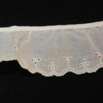 Hirschberg Schutz White Poly Cotton Lace (c. 1997) Style R6590 Crafts, Sewing, Dress Trim, Pillows, Quilting, Country Charm