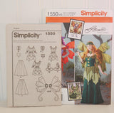 Simplicity 1550 Fairy Costume Wings And Hat, A Amy Brown Design (c. 2013) Misses' Sizes 6-14