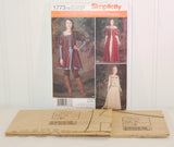 Simplicity 1773 Renaissance Costume Sewing Pattern (c. 2012) A Andrea Schewe Design