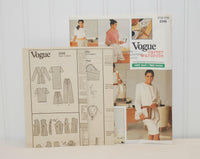 Vintage Vogue 2245 Career Wardrobe Sewing Pattern (c. 1989) Misses' Size 12-16, Jacket, Dress, Top, Shorts and Pants, Business Attire