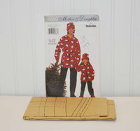 Butterick 5090 Mother & Daughter Matching Jacket, Pants and Hat (c. 1997) Sizes Extra Small-Large