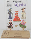 Simplicity 9062, Simplicity Crafts 11 1/2" Fashion Doll Clothes (c. 1999) Designed by Julianna Blunt