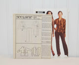 Butterick B5237 See & Sew, Yes! It's Easy (c. 2008) Misses' Size Extra Small - Medium, Top, Dress and Pants