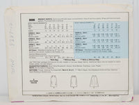 The back of the paper envelope, for McCall's 8086 is shown in this photo.