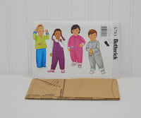 Butterick 6783 Toddler Cardigan and Jumpsuit (c. 2000) Toddler Sizes 1-4) Preschool Clothes, Adorable Toddler Outfits, Play Clothes, Gift