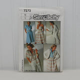 Vintage Simplicity 7272 Color Me Beautiful Go-Everywhere Sewing Pattern (c. 1985) Misses' Size 16, Pants, Skirt, Shirt, Camisole, Jacket