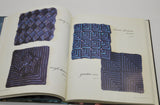 Shown are two more knitting blocks, two on each page.