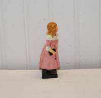 Vintage Royal Doulton Bone China Little Nell Figurine (c. 1922-1983) Collectible Dickens Miniature, Older Back Stamp, The Old Curiosity Shop