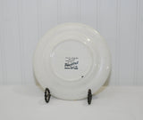 Vintage Collectible Metlox Provincial Blue Salad Plate, Poppytrail (c. 1950-1982) Blue Dinnerware, Farm Scene, Country Kitchen Decor